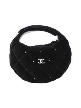 Chanel Pouch Velvet Black
